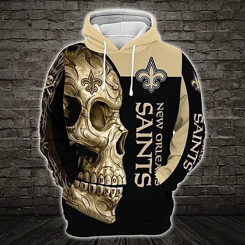 New Orleans Saints 9 Unisex 3D Hoodie Gift For Fans