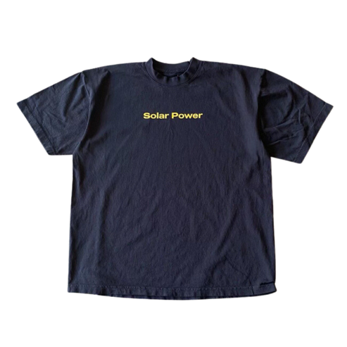 Solar Power Text Tee Shirt Outfit