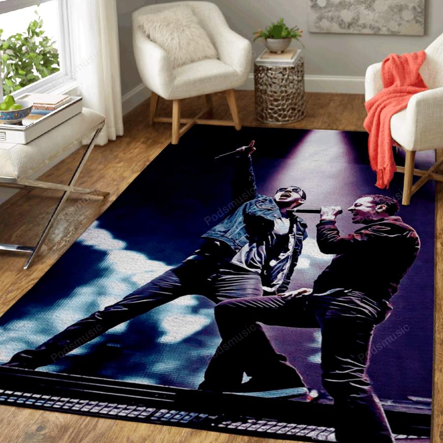 Linkin Park 350 – Music Art For Fans Area Rug Living Room Carpet Floor Decor