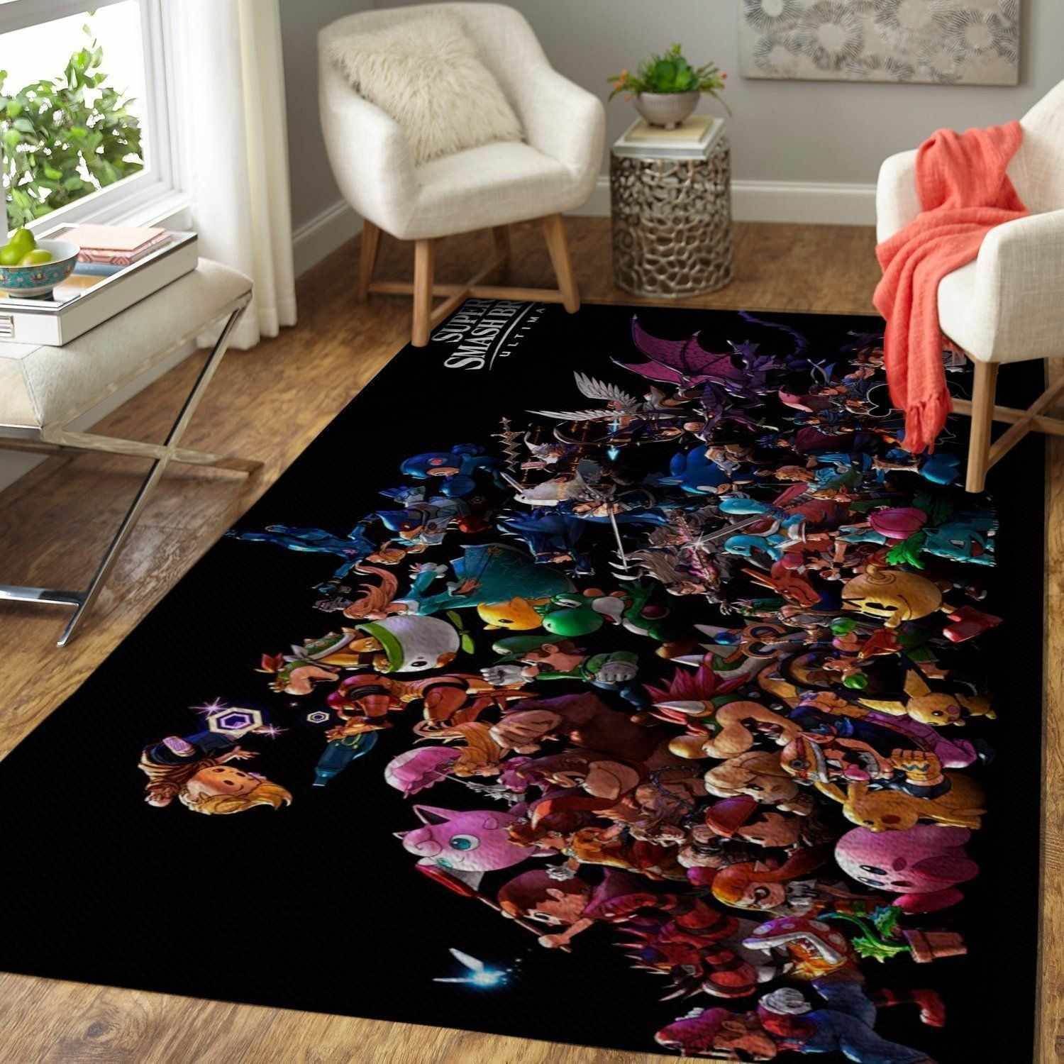 Super Smash Bros. Ultimate Area  Sku 3670 Rug