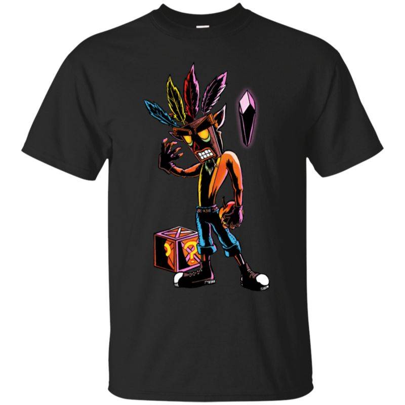 Crash Bandicoot Aku Aku T Shirt Hoodies Sweatshirt