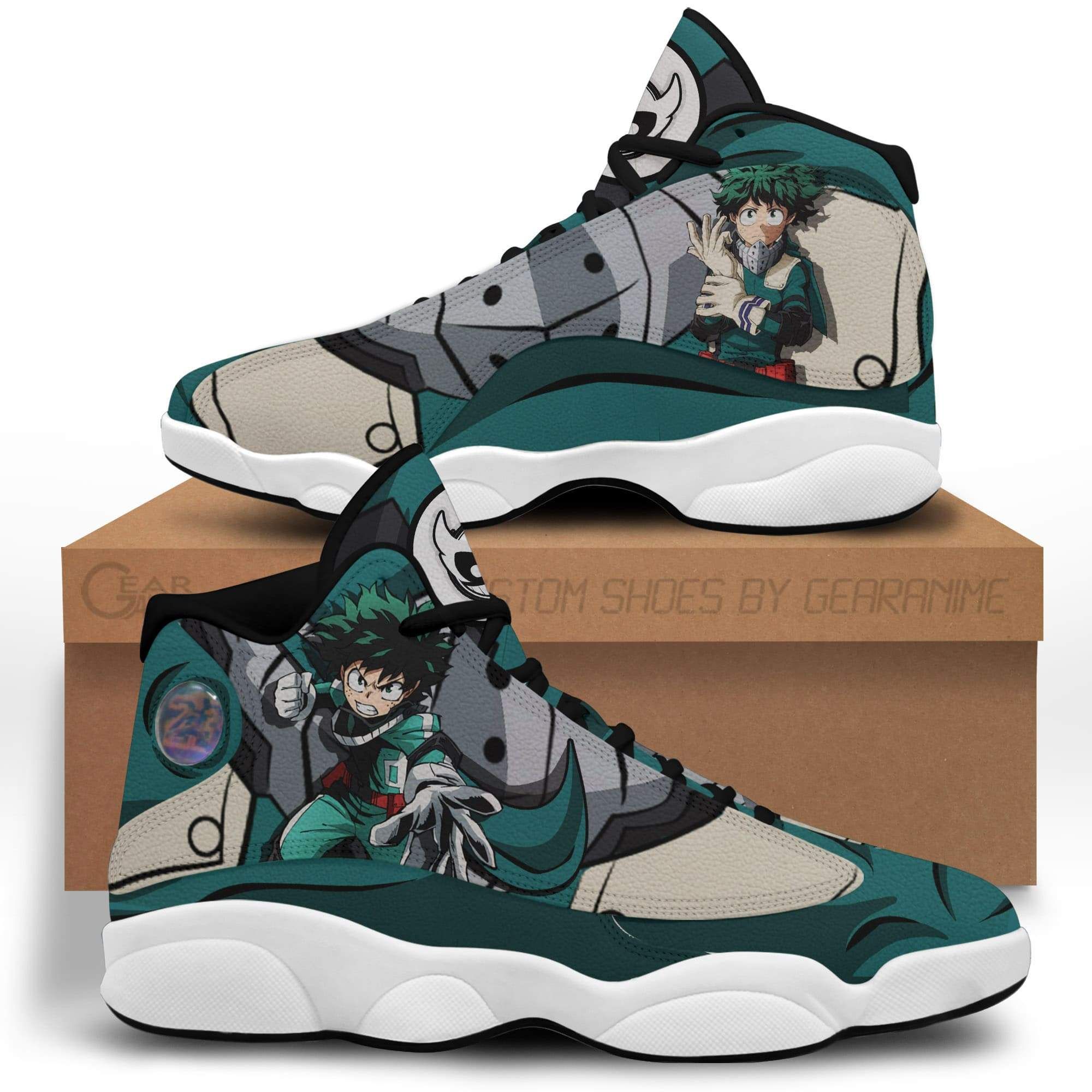 Izuku Midoriya Shoes My Hero Academia Anime Sneakers JD13
