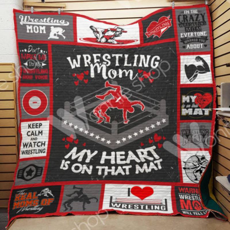 Wrestling Mom M1303 85O33 Blanket