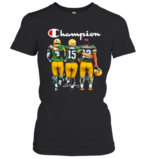 Champion Football Team Green Bay Packers Signature Women’S T-Shirt