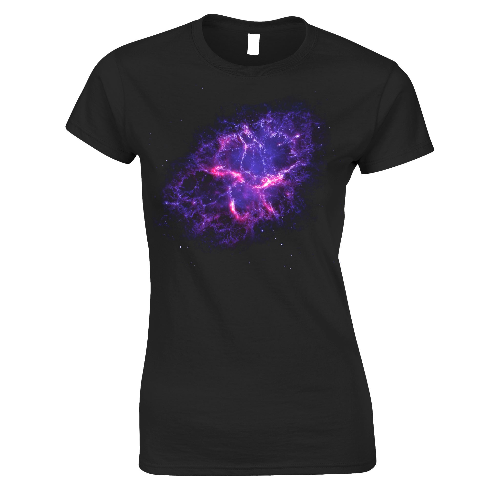 Crab Nebula Space Womens T Shirt