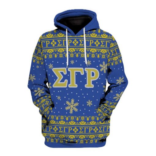 Sigma Gamma Rho Since 1922 Snowflake Ugly Christmas Lover All Over Print