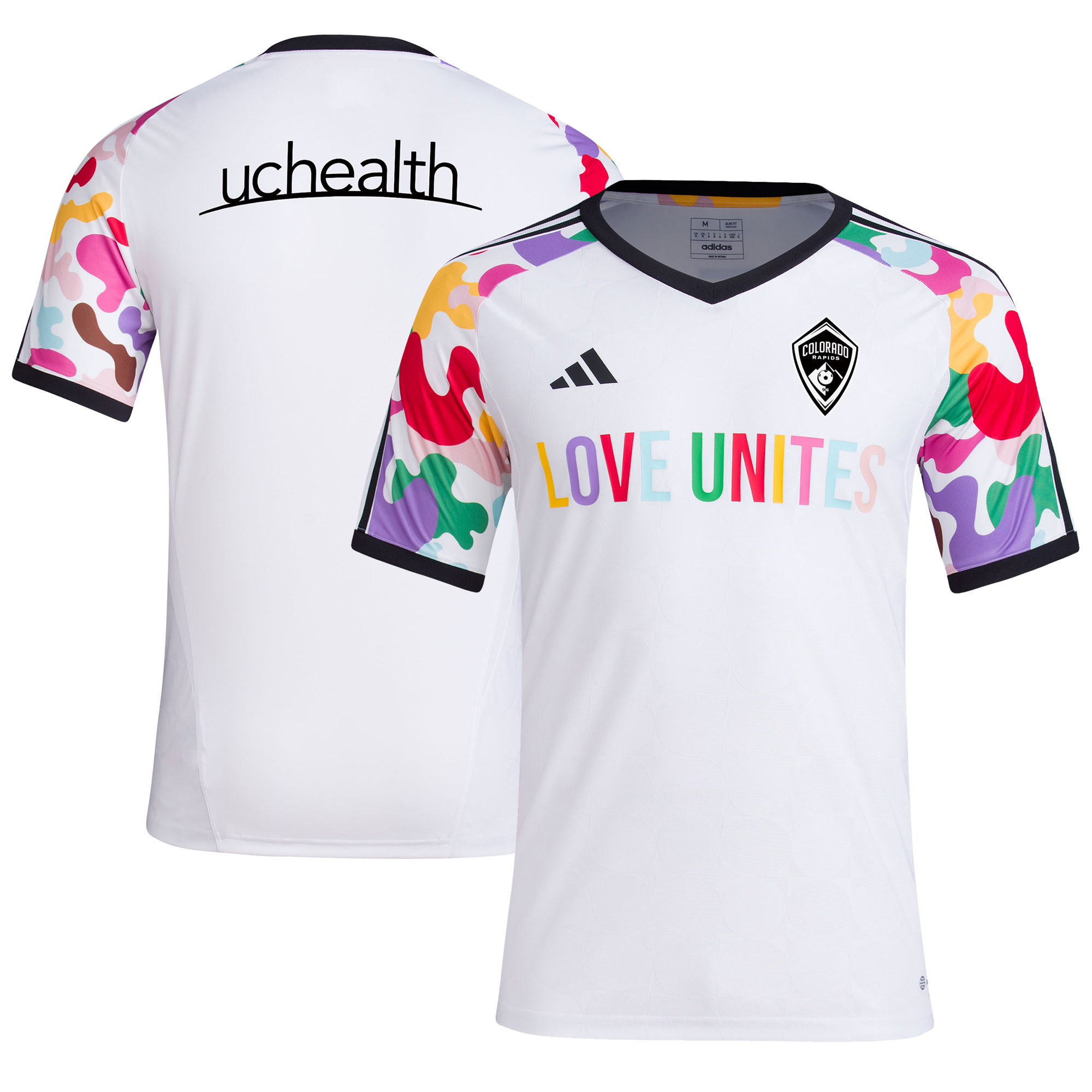 Colorado Rapids 2023 Pride Pre-Match Top – White