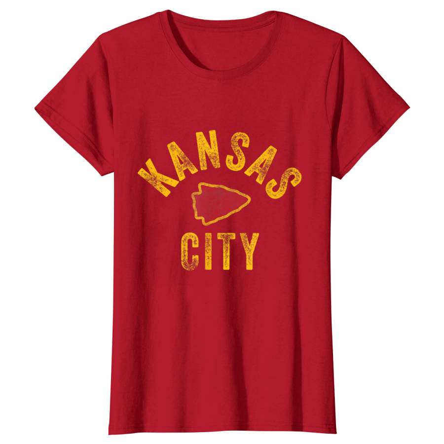 KC Kansas City Tribal Arrowhead Women’s T-Shirt