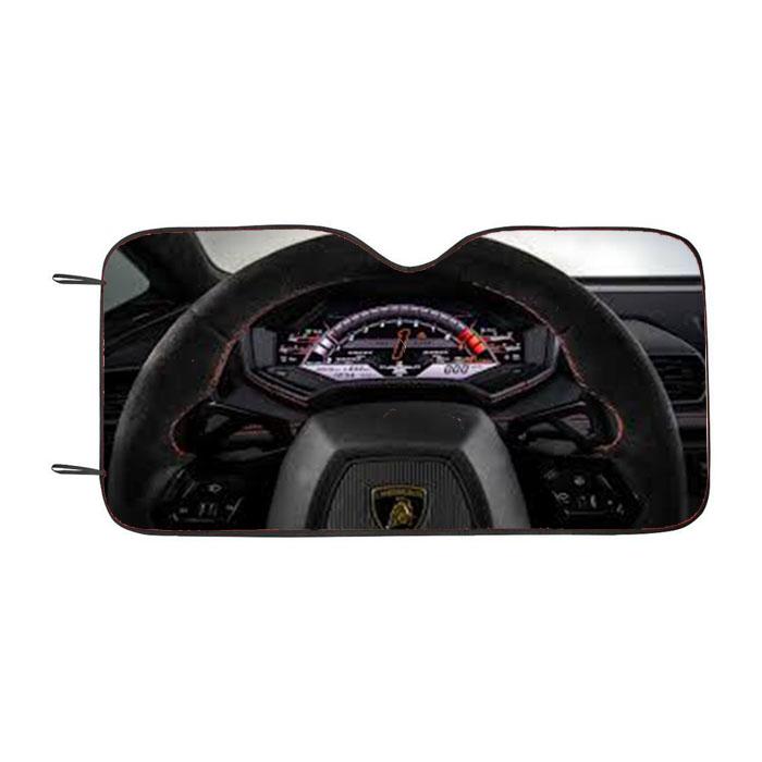 Lamborghini Huracan Evo Interior 2019 4K Auto Sun Shade