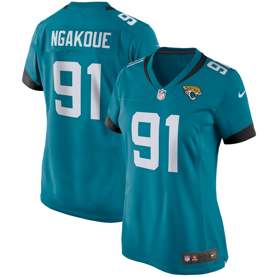 Yannick Ngakoue Jacksonville Jaguars Nike Womens Game Jersey – Teal