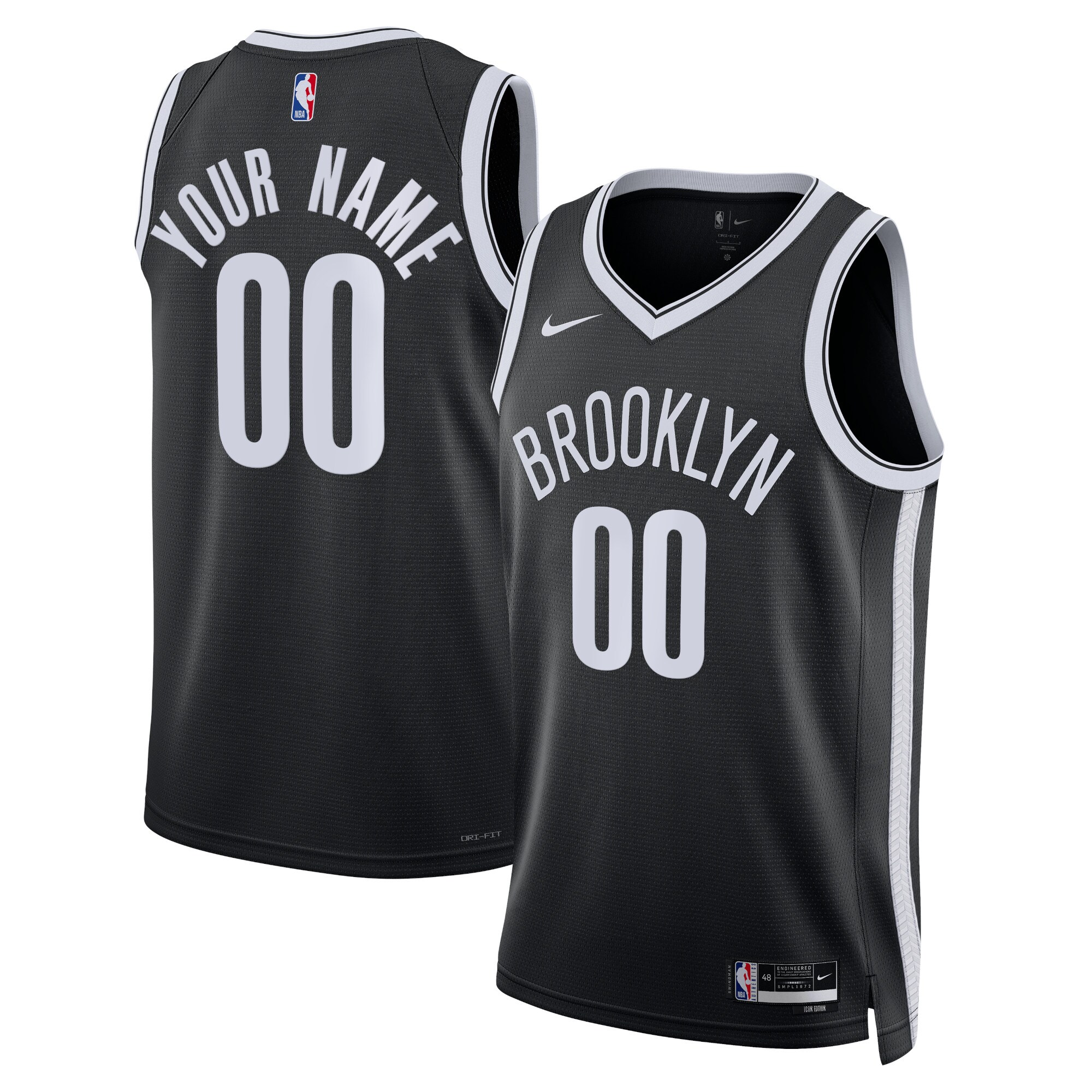 Brooklyn Nets Icon Swingman Jersey – Custom – Unisex