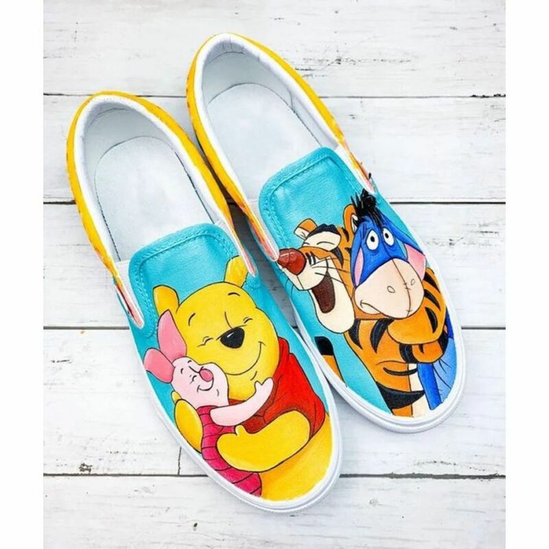 Winnie The Pooh 23 Slip On Shoes