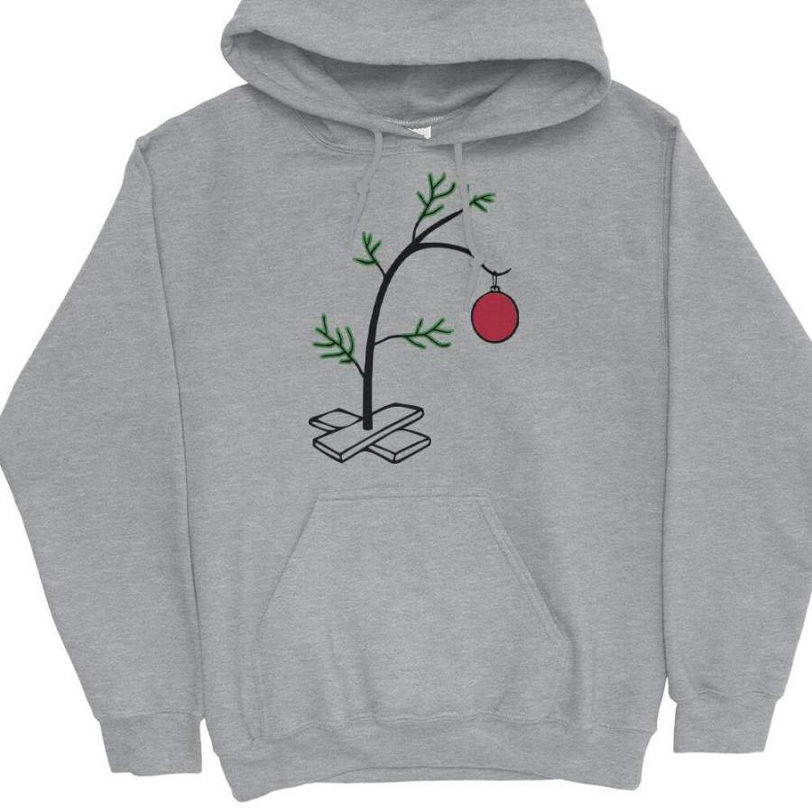 Charlie Brown Christmas Tree Hoodie