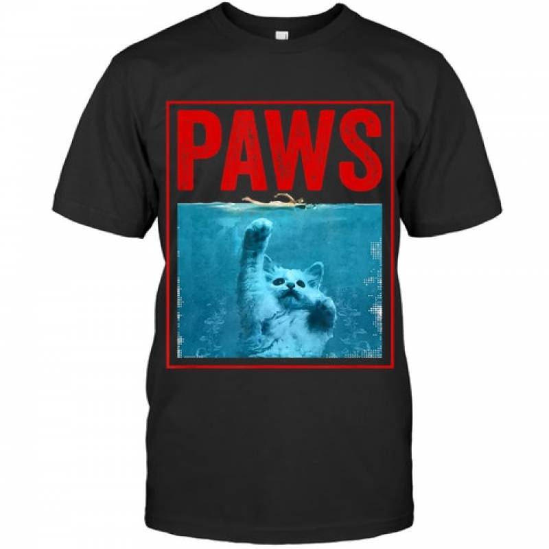 PAWS Funny Cat Kitten Shirt