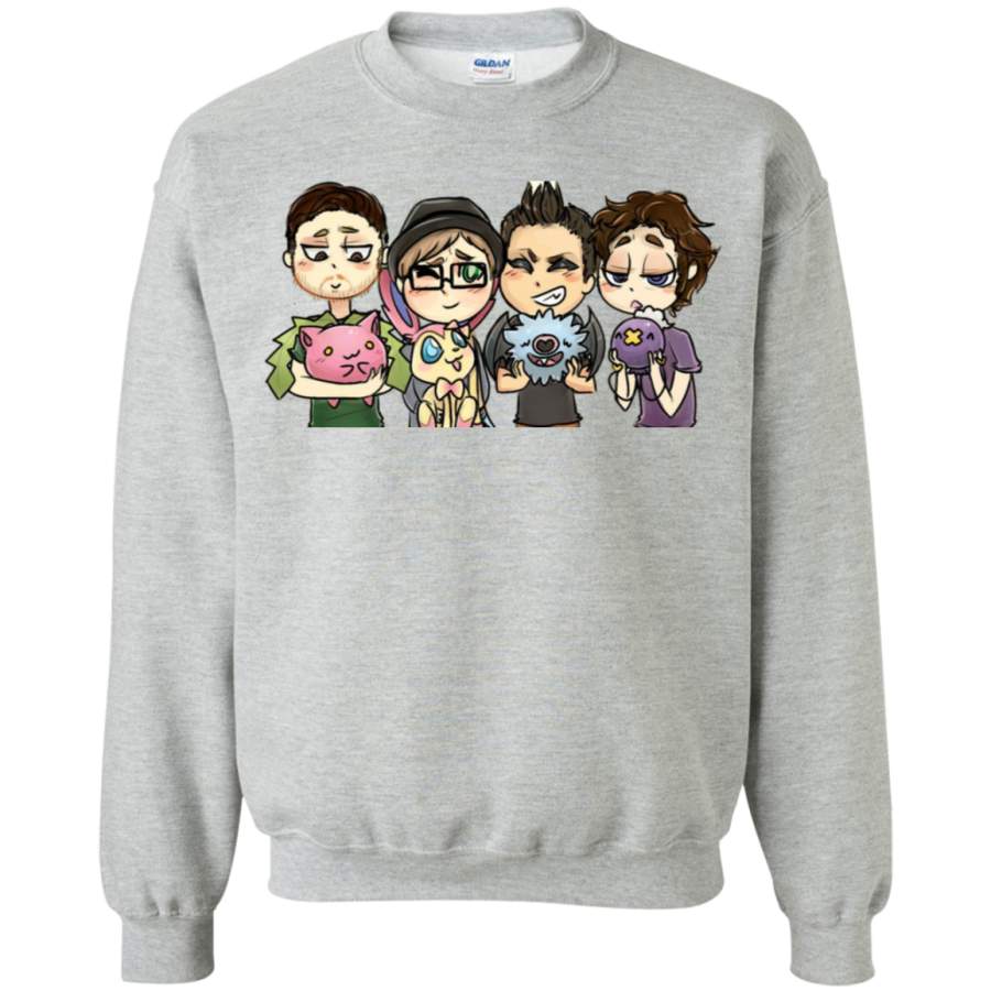 AGR Fall Out Boy fan art Crewneck Pullover Sweatshirt