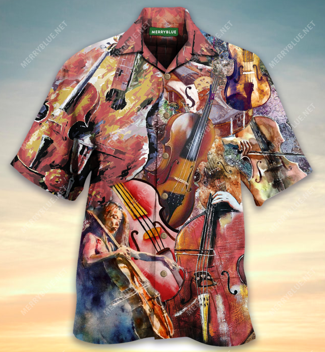 The Cello Is A Hero Unisex Hawaii Shirt Ha31447