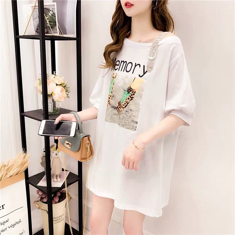 Yellow Pulovers Loose Fashion Graphic Elegant Korean Women T-shirt Summer Plain Midi Short Sleeve Casual Clothes T Shirt Tops alx