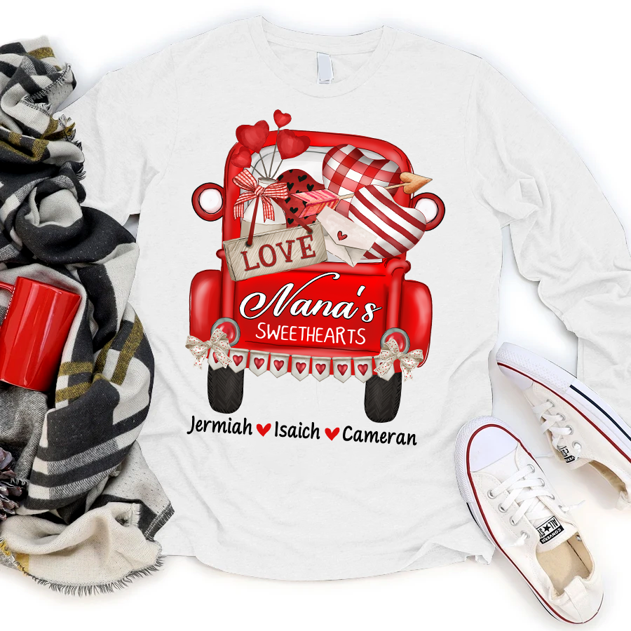 Nanas Sweethearts – Love  Personalized Long Sleeve Shirt