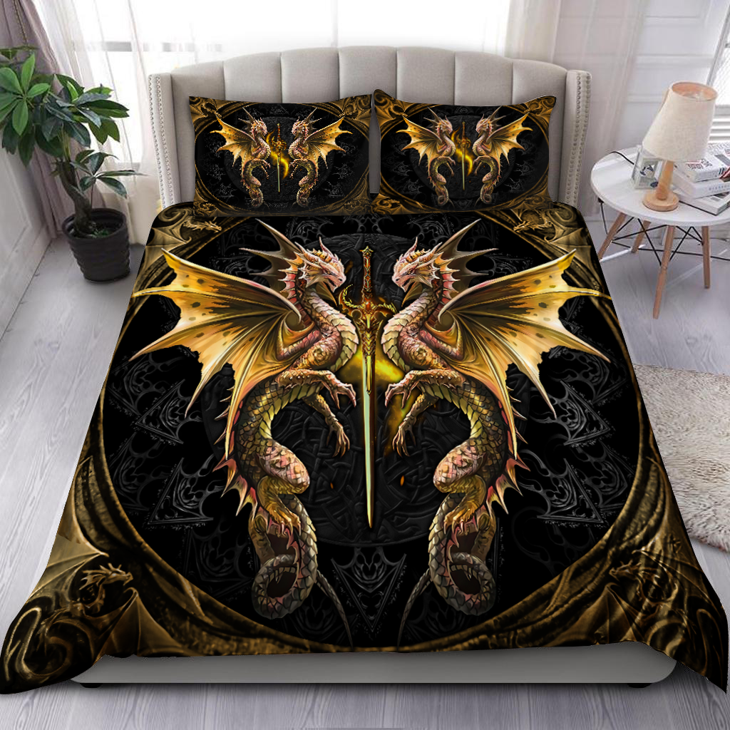 Tmarc Tee Gothic Dragon Bedding Set Jjw24082002