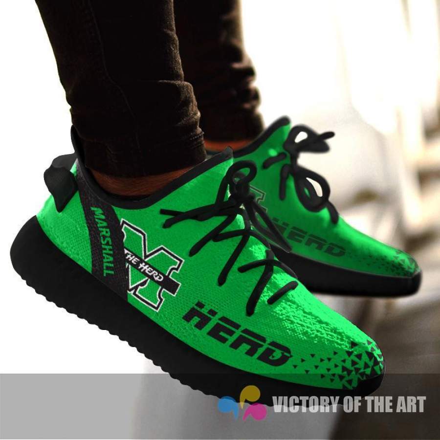 Line Logo Marshall Thundering Herd Sneakers As Special Shoes