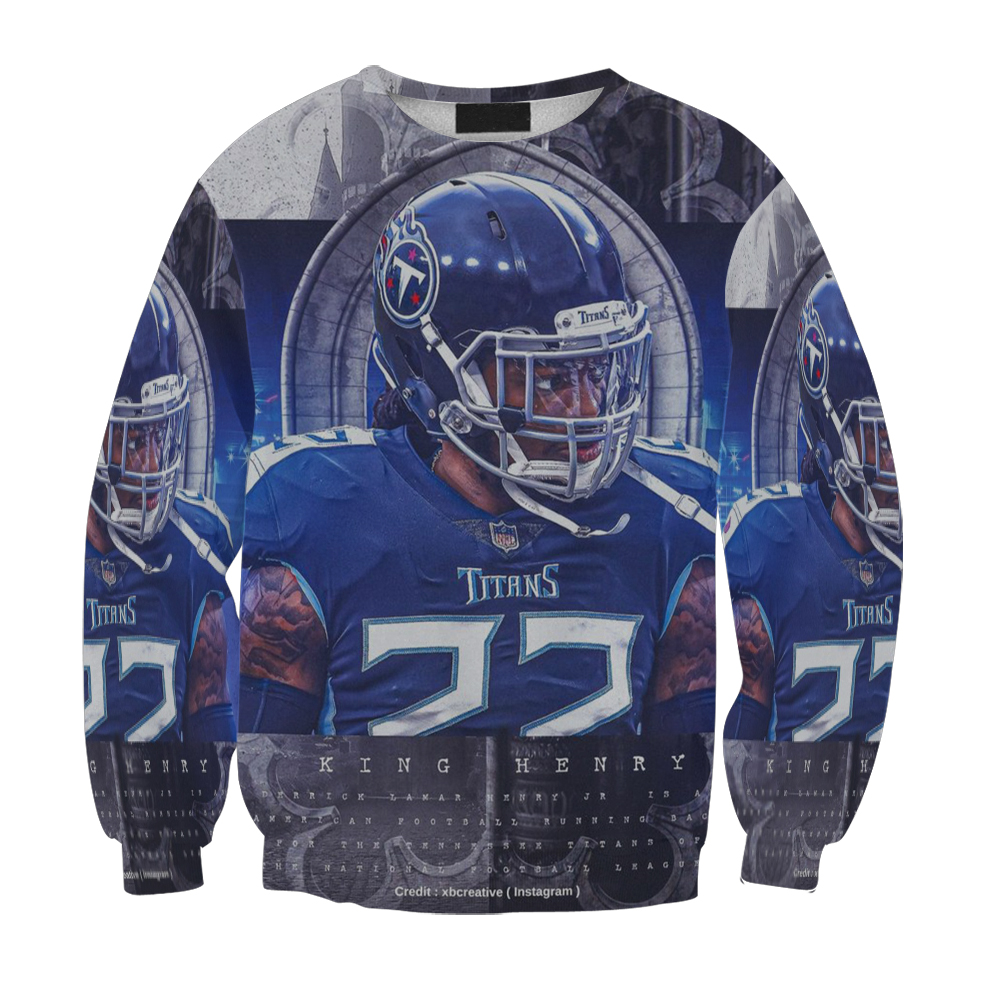 Tennessee Titans Derrick Henry5 Gift For Fan 3D Full Printing Sweatshirt