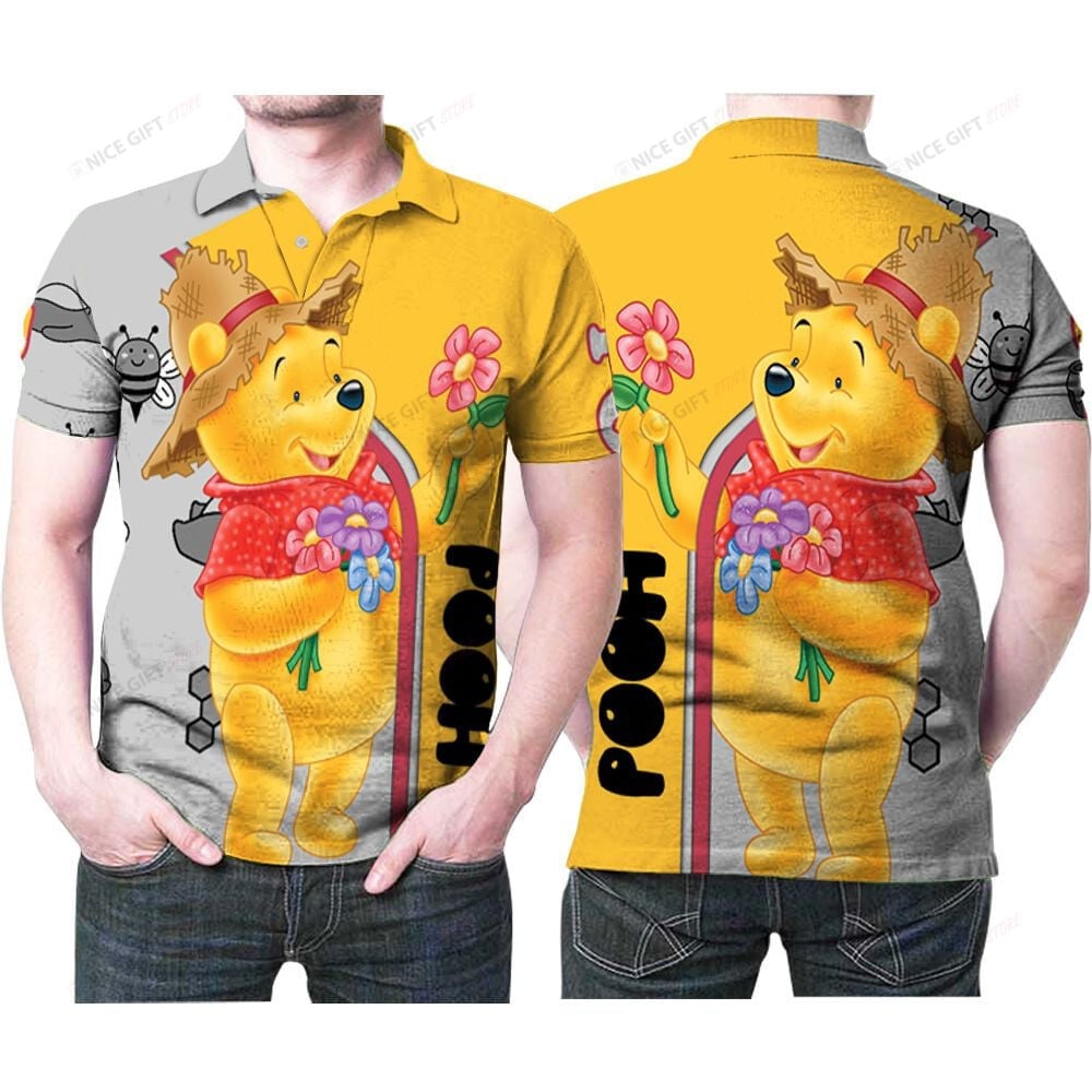 Winnie The Pooh Polo Shirt 3D 3Ps-N6C1