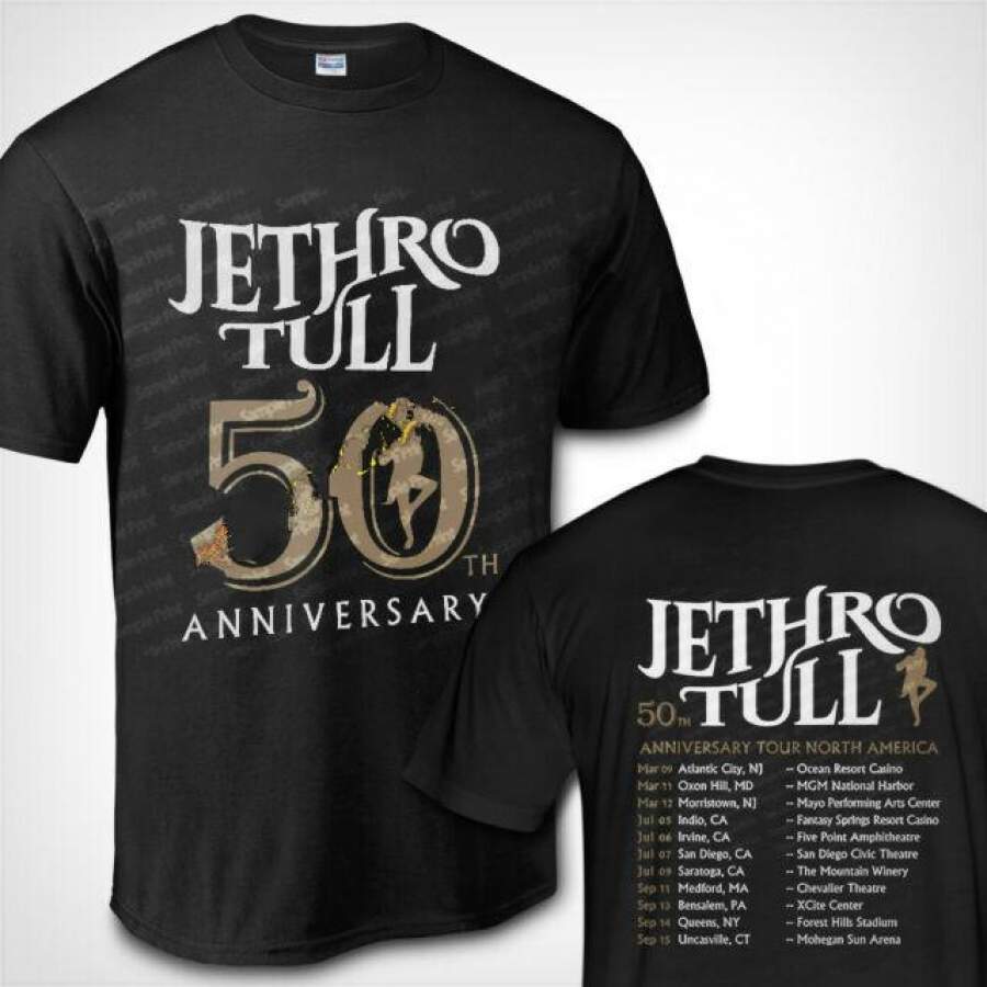 Jethro Tull 50th Anniversary North America Tour 2020 T-Shirt