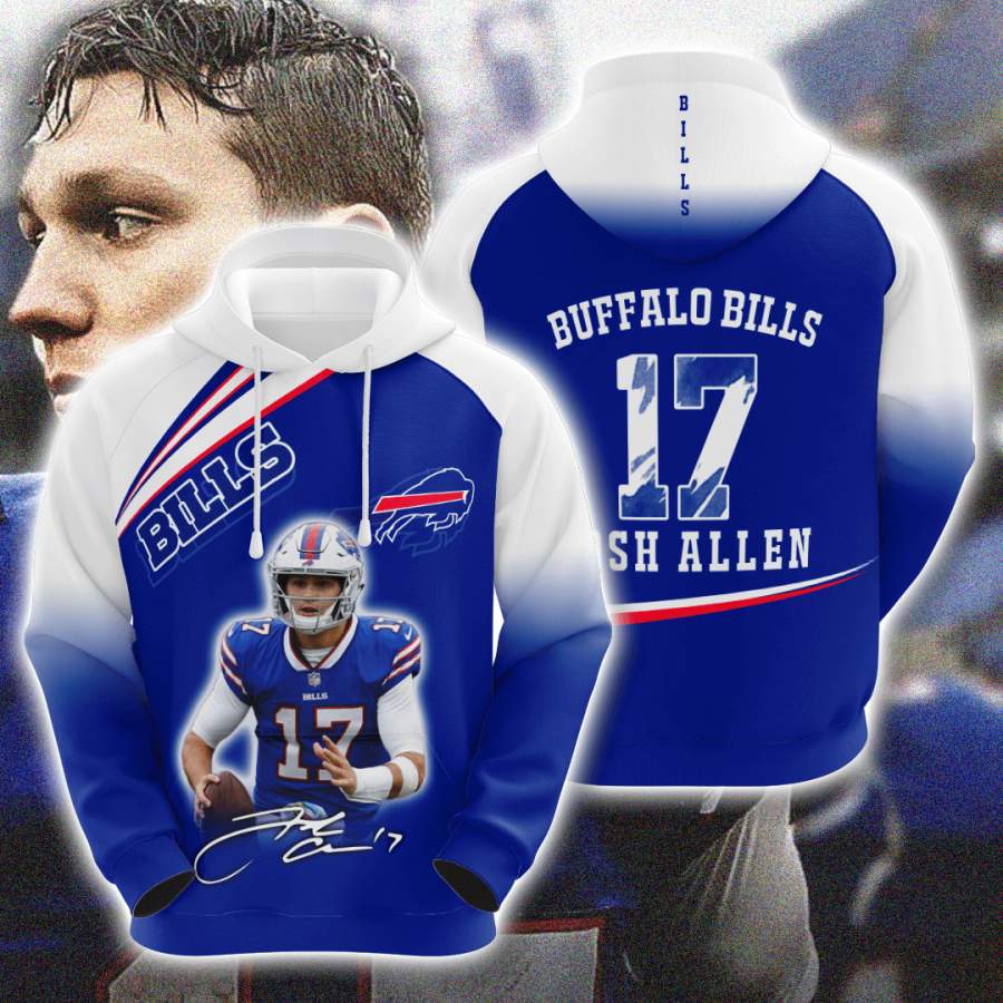 Josh Allen Josh Allen Hoodie 3D Style4360 All Over Printed