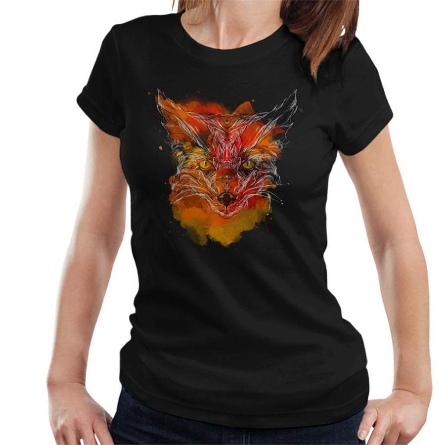 Ornamental Fox Women’s T-Shirt