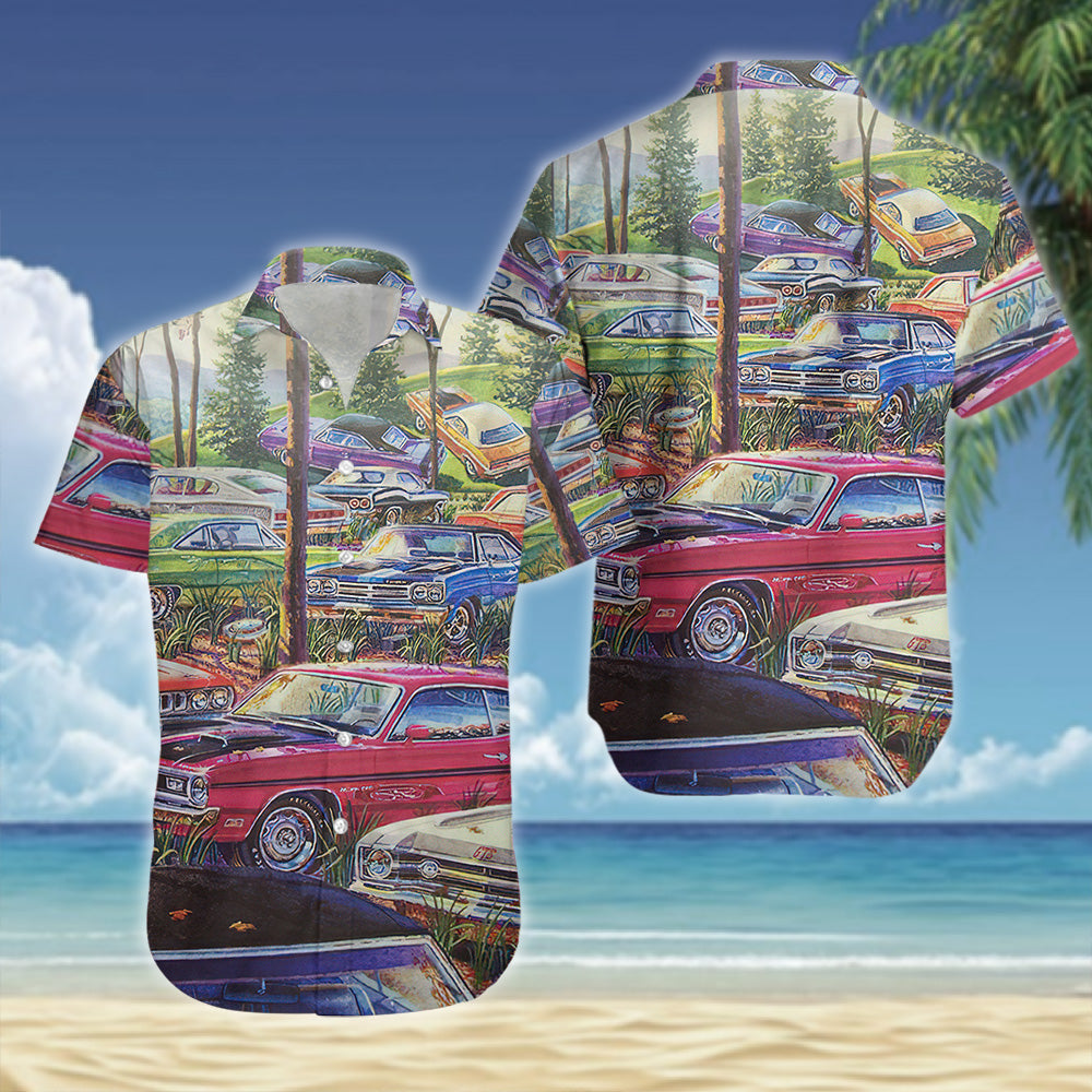 Vintage Car Hawaii Shirt For Men And Women Ha4724