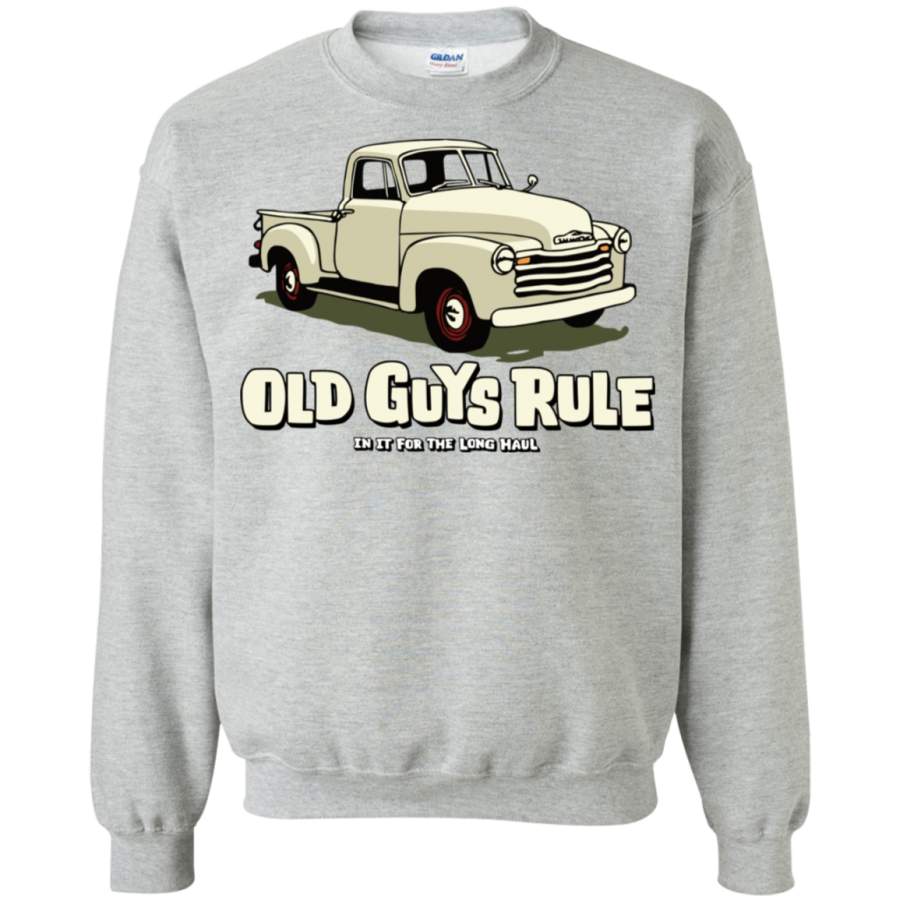 Old Guys Rule Pullover Sweatshirt