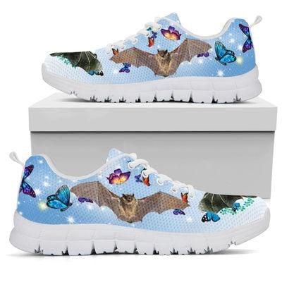 Bat Butterfly Sneakers Shoes For Women, Shoes For Men Sneaker Custom Shoes