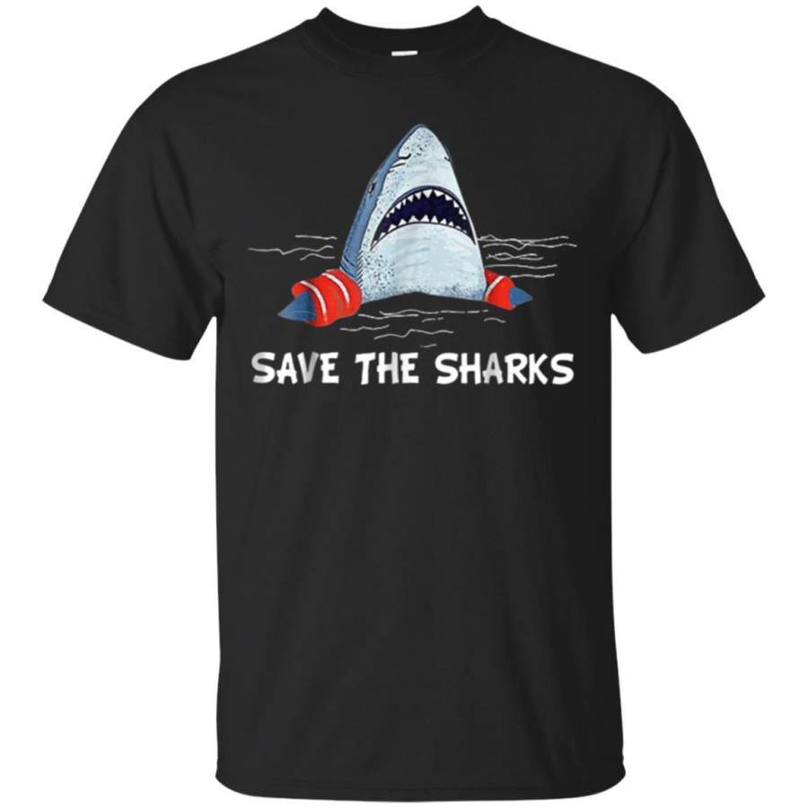 AGR Save The Sharks Shirt Respect The Locals Shark Shirt Jaq T-shirt