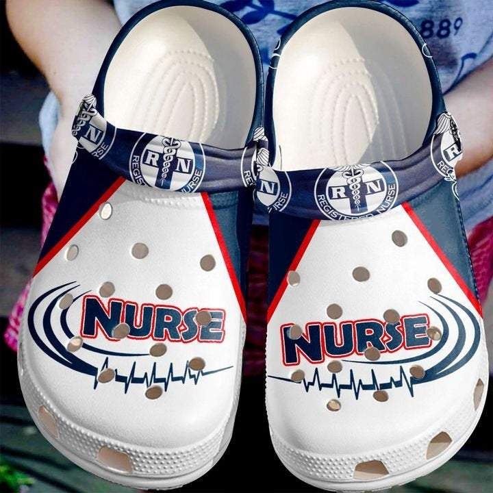 Nurse Live Love Nursing Crocs Crocband Clog – Jamestees Store