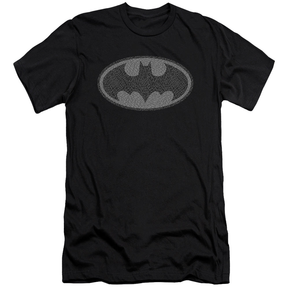 Batman Elephant Signal Premium Bella Canvas Slim Fit Mens T Shirt Black