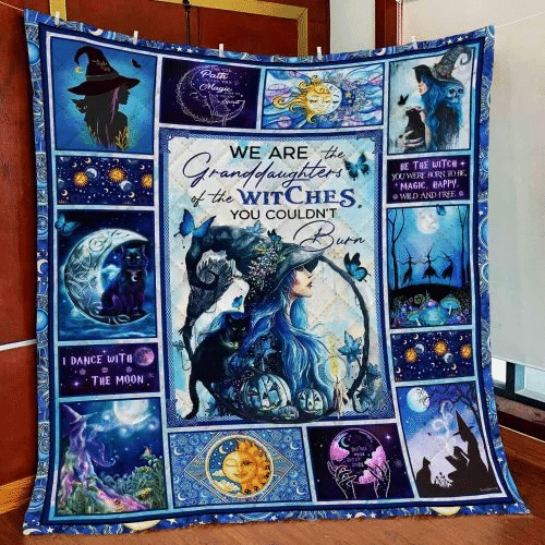 Halloween Gifts Gift For Witch We Are The Daughters Of The Witches You Could Not Burn Witch Sherpa Blanket And Quilt Blanket Hg