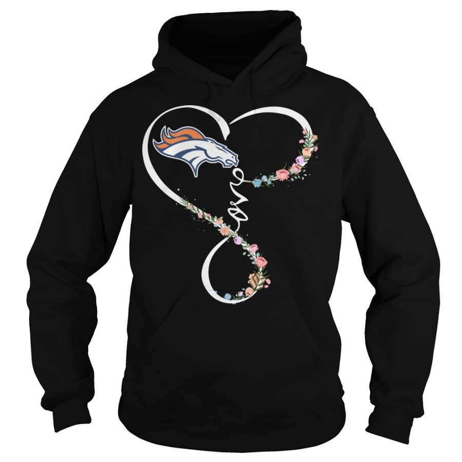 Denver Broncos Love Hoodie