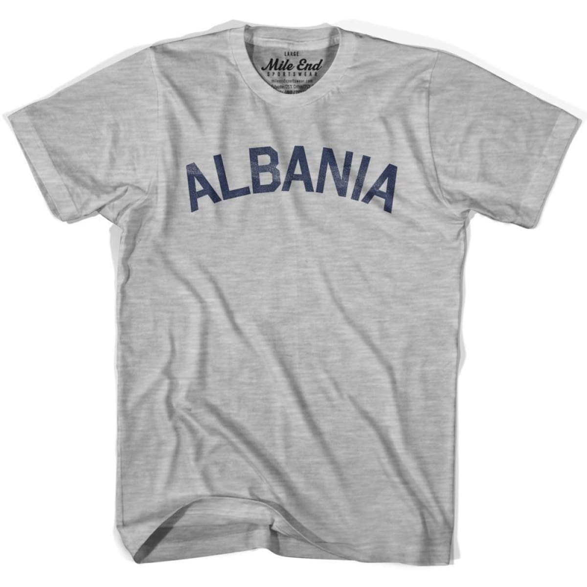 Albania Vintage T-shirt-Adult