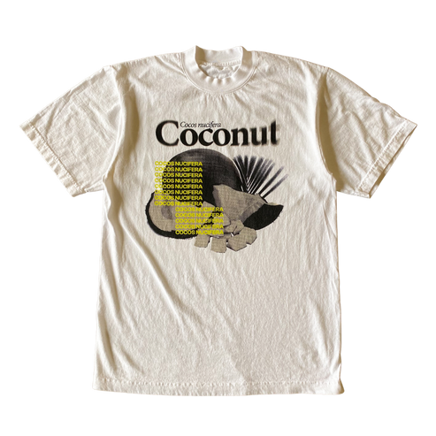 Coconut Distortion Tee Shirt Outfit  For Men  For Women