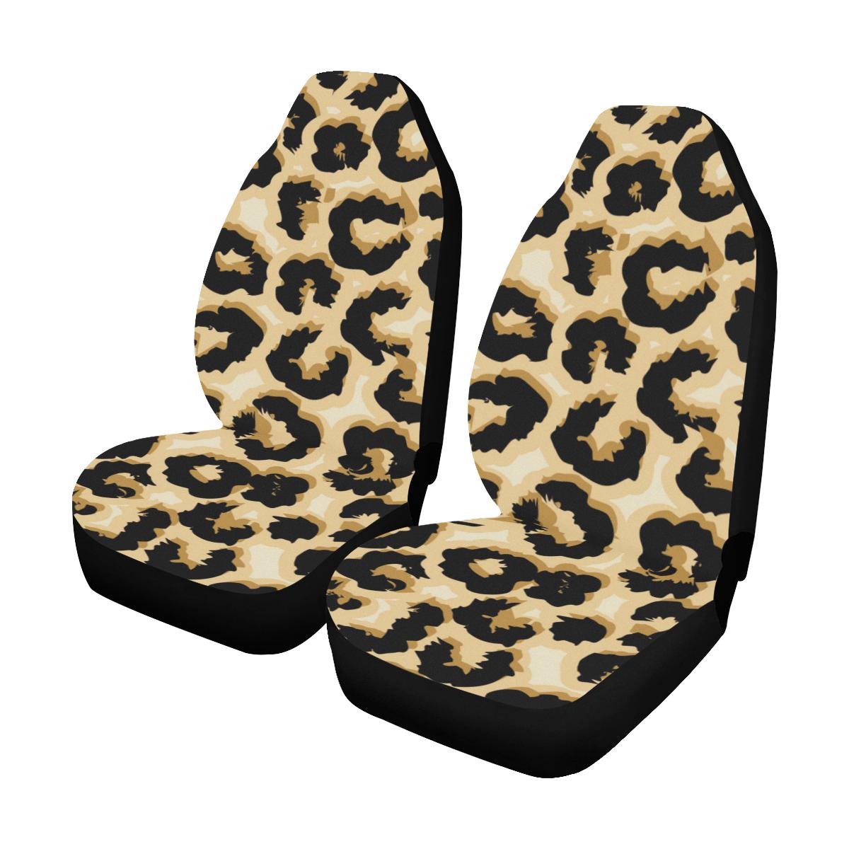 Jaguar Skin Pattern Print Design 02 Universal Fit Car Seat Covers