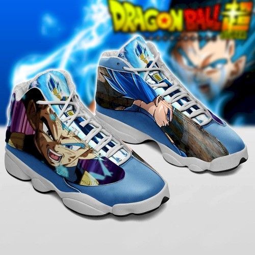 dragon ball vegeta custom tennis shoes air jordan 13 sneakers jd13 sneakers personalized shoes design