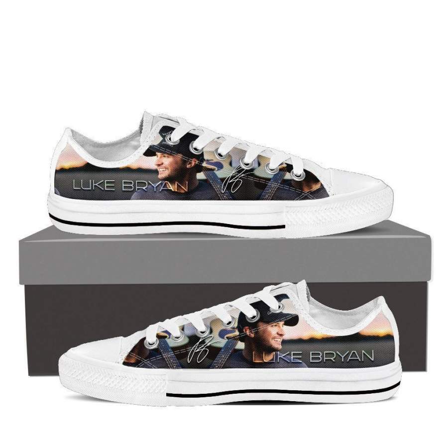 Luke Bryan Low Top Sneakers Shoes For Men