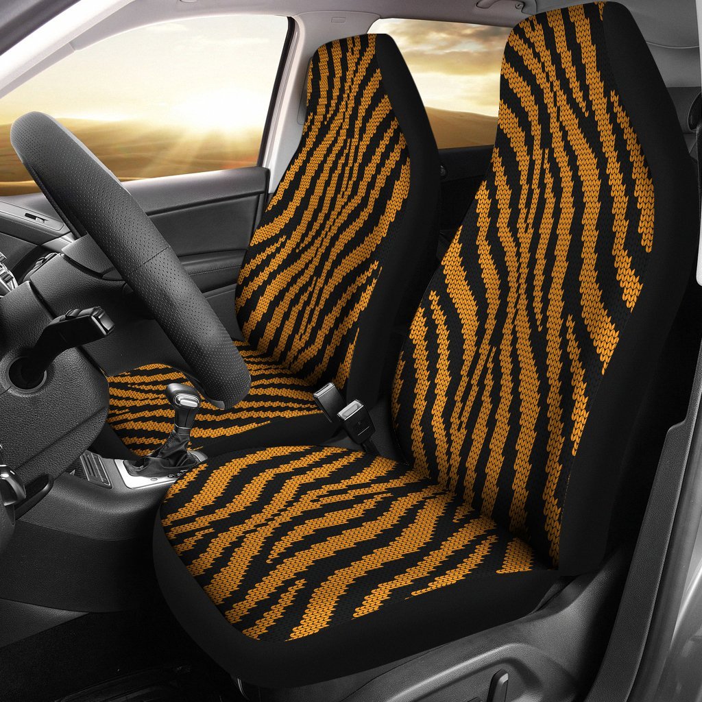 Tiger Knit Skin Universal Fit Car Seat Covers