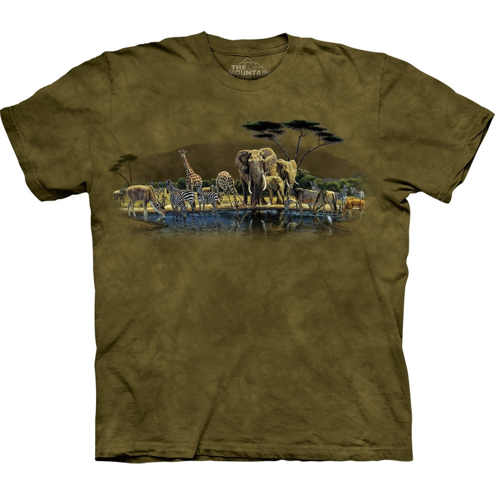 Safari Animals Gathering Place T-Shirt