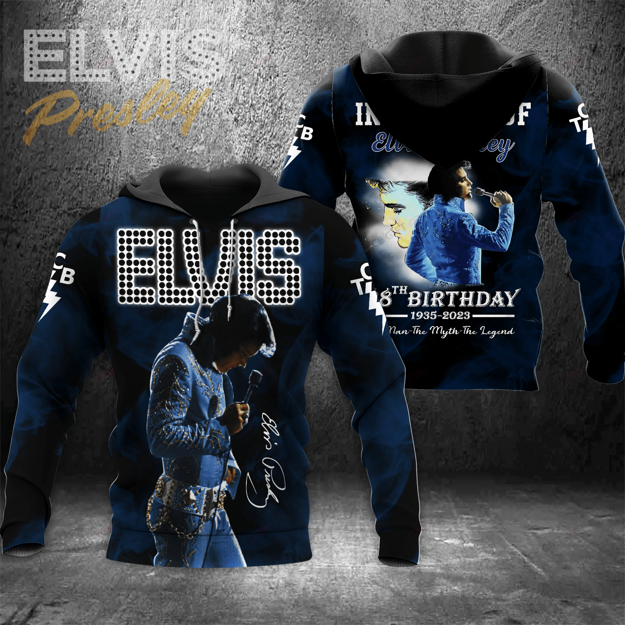 Elvis Presley Hoodie 3D 3Ho-U4M2