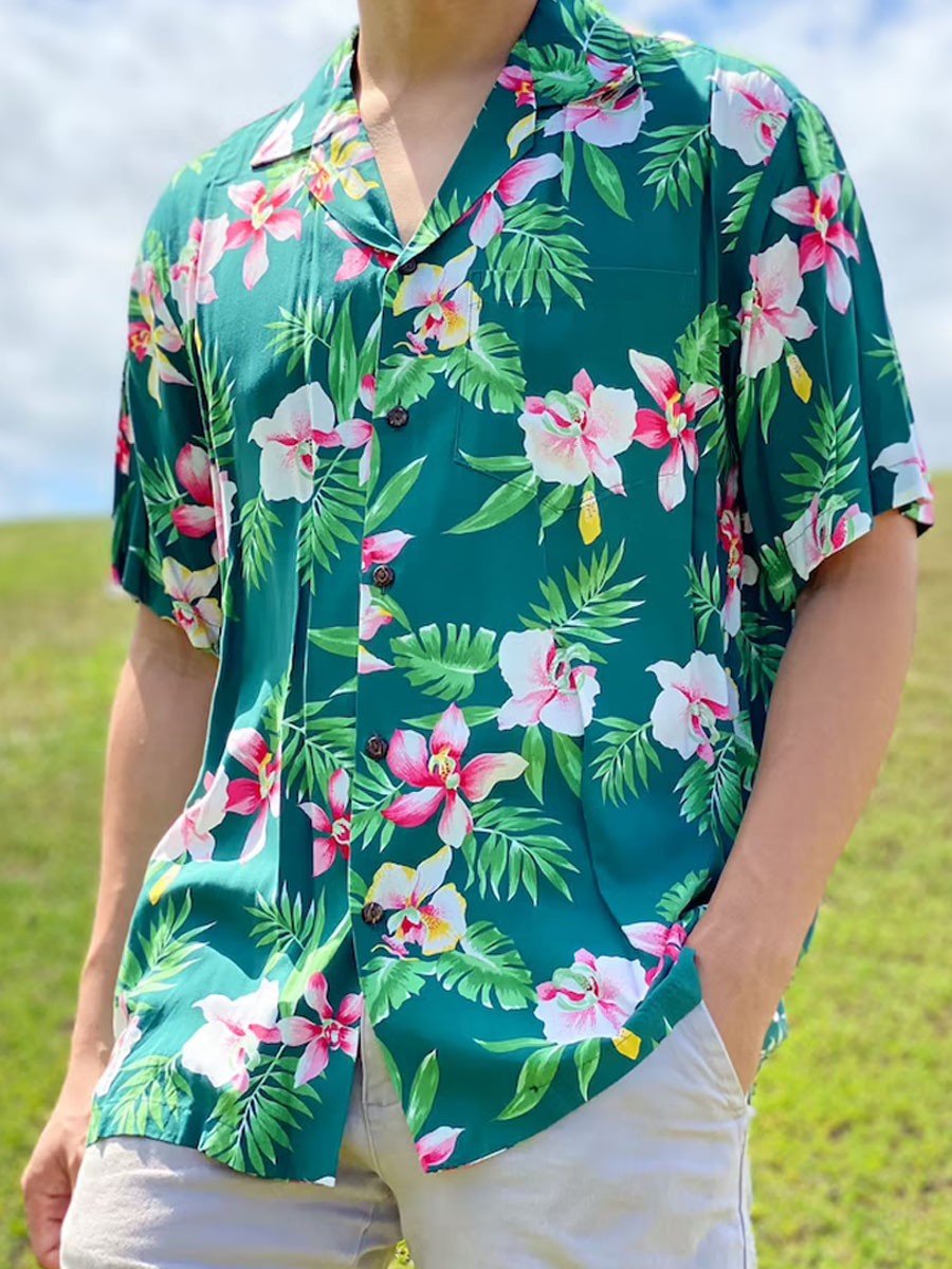 Hawaii Aloha Shirt Ha88310