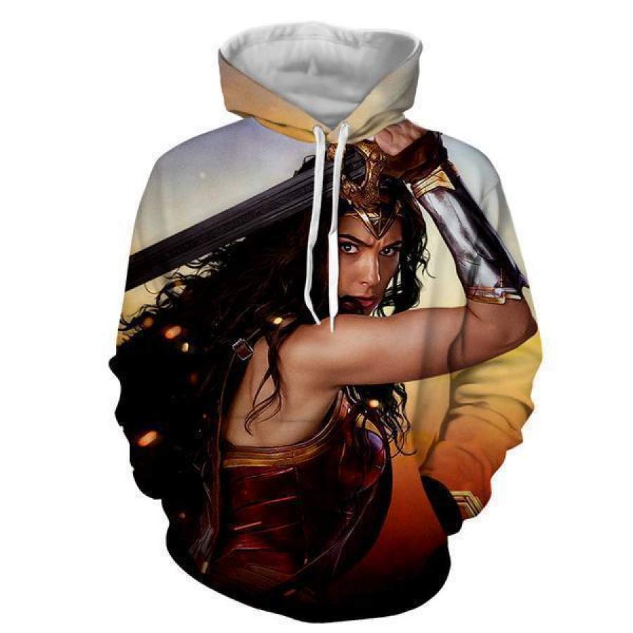 Wonder Women 3D Hoodie 2017 – Wonder Women Clothing – Jacket