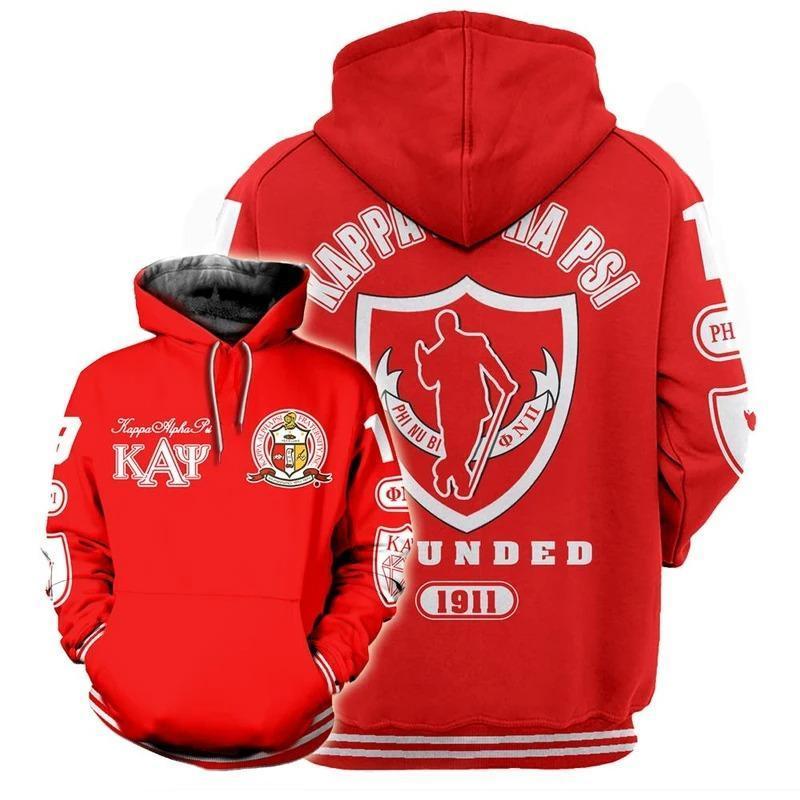 Greek Life Hoodie – Kappa Alpha Psi Kap Hoodie