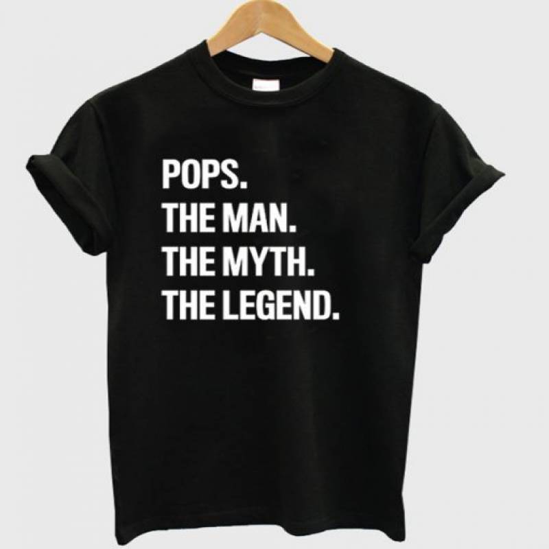 Pops the man t-shirt