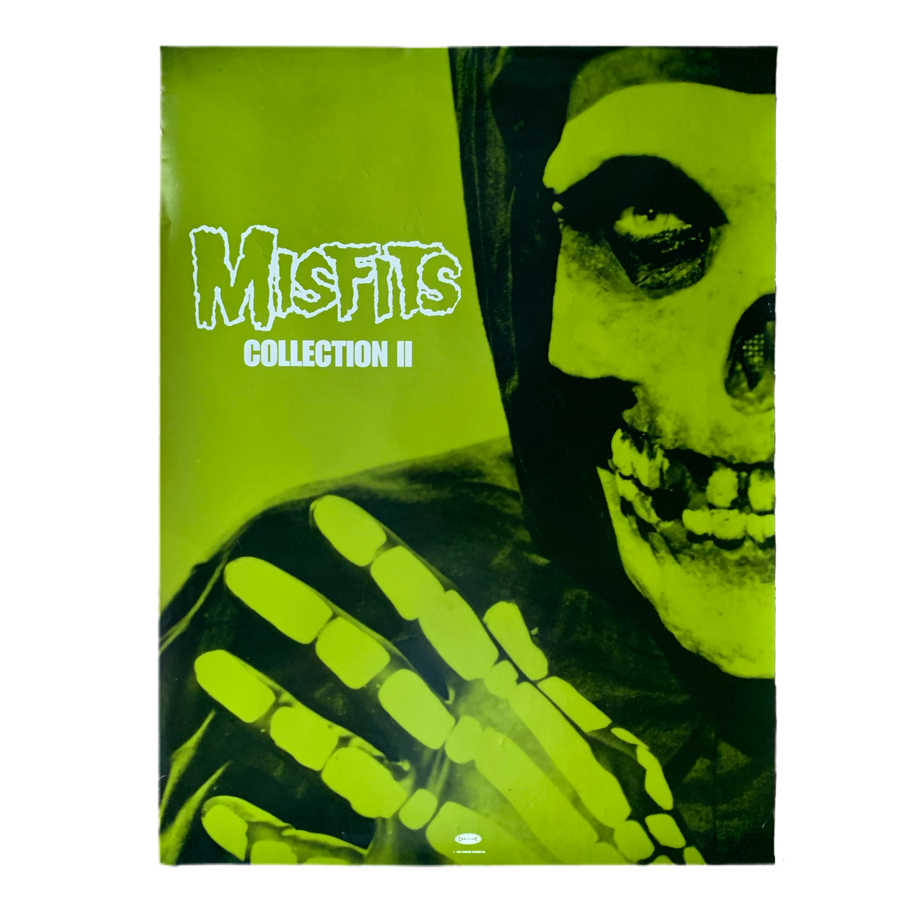 Vintage The Misfits “Collection II” Caroline Records Promo Poster